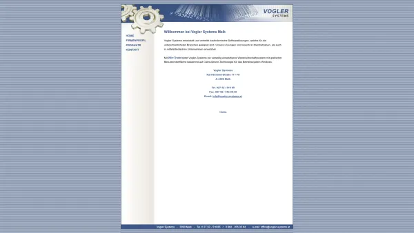 Website Screenshot: Vogler Systems - Vogler Systems Warenwirtschaftssystem Win-Trade - Date: 2023-06-26 10:24:20