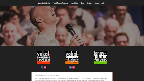 Website Screenshot: Vokalakademie vokal.akademie.wien - Vokalakademie Wien – Vokalakademie Wien und Vokalsommerakademie - Date: 2023-06-26 10:24:23