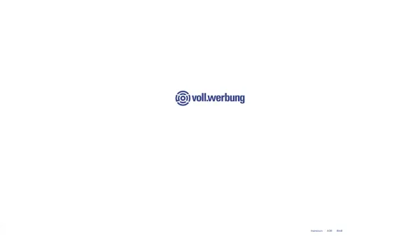 Website Screenshot: voll.werbung GmbH - voll.werbung GmbH - Date: 2023-06-14 10:46:08
