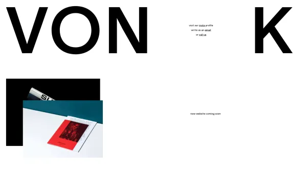 Website Screenshot: VON K Design - von-k - Date: 2023-06-14 10:46:06