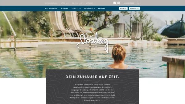 Website Screenshot: Appartement - Pension Vorderriedhof**** - 3 Sterne Hotel Leogang • DAS STOABERG im Pinzgau - Date: 2023-06-26 10:24:23