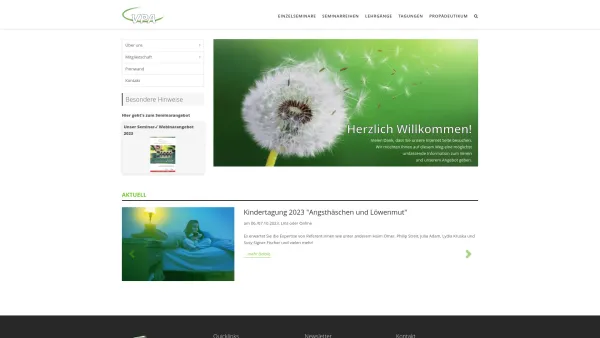 Website Screenshot: Verefür Psychosoziale und Psychotherapeutische Aus Fort und Weiterbildung VPA) - VPA - Date: 2023-06-26 10:24:25