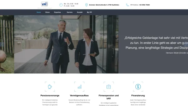 Website Screenshot: VPI Vermögensplanung GmbH - VPI Vermögensplanung GmbH - VPI Vermögensberatung GmbH - Date: 2023-06-26 10:24:25