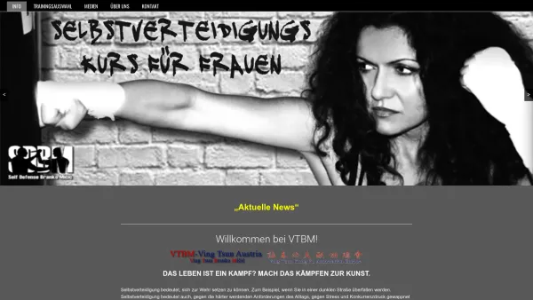 Website Screenshot: VTBM Ving Tsun Austria - VTBM – Ving Tsun Austria – Ving Tsun Kung Fu und Selbstverteidigung - Date: 2023-06-26 10:24:25