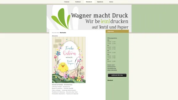 Website Screenshot: Wagner macht Druck - Date: 2023-06-26 10:24:28