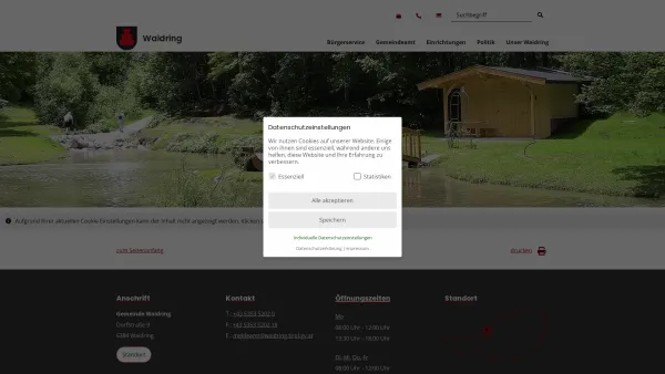 Website Screenshot: Gemeindeamt Waidring RiS-Kommunal - Gemeinde Waidring - Startseite - Date: 2023-06-14 10:46:08