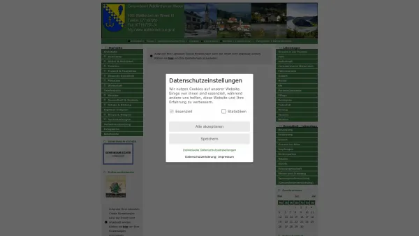 Website Screenshot: Gemeindeamt Waldkirchen am Waldkirchen am Wesen - Waldkirchen am Wesen - Startseite - Date: 2023-06-26 10:24:31