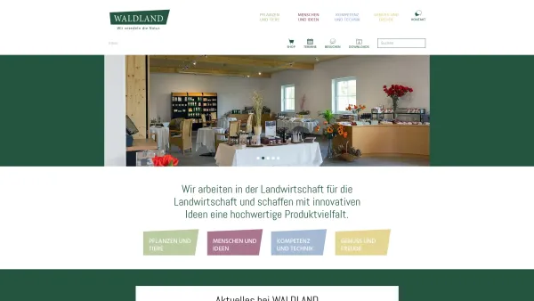 Website Screenshot: Herzlichbei WALDLAND - Willkommen bei WALDLAND! - Date: 2023-06-26 10:24:31
