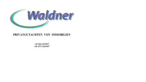 Website Screenshot: Waldner Gmbh & CO KG - index.html - Date: 2023-06-26 10:24:31