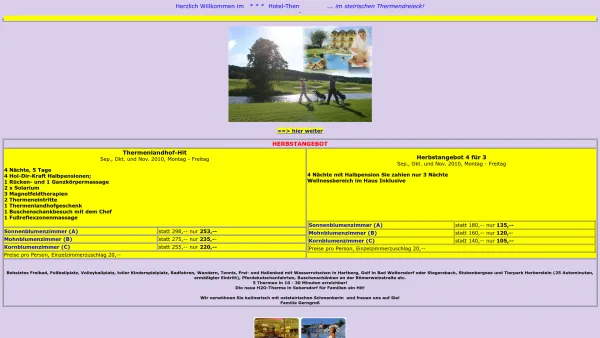Website Screenshot: Thermenlandhof Gerngroß - Gesundheitshotel Gerngross - mitten im Thermendreieck - Date: 2023-06-14 16:40:16