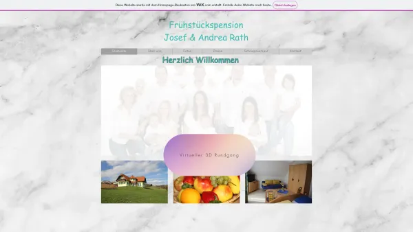 Website Screenshot: Frühstückspension Rath - Startseite | pension-rath - Date: 2023-06-14 16:40:16