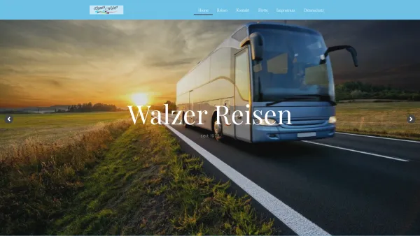 Website Screenshot: Walzer Reisen - Home - Walzer Reisen - Donau Walzer - www.walzer-reisen.at - Date: 2023-06-14 10:46:09