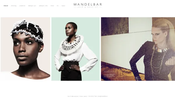 Website Screenshot: www.wandelbar.at / Visagistin / Haare & Make-Up - http://www.wandelbar.at - www.wandelbar.at - Date: 2023-06-14 10:37:04