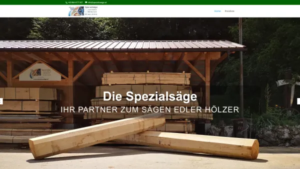 Website Screenshot: Wandersaege - Franz Ischlstöger - Die Spezialsäge | dein Experte für hochwertigen Holzschnitt. - Date: 2023-06-26 10:24:34