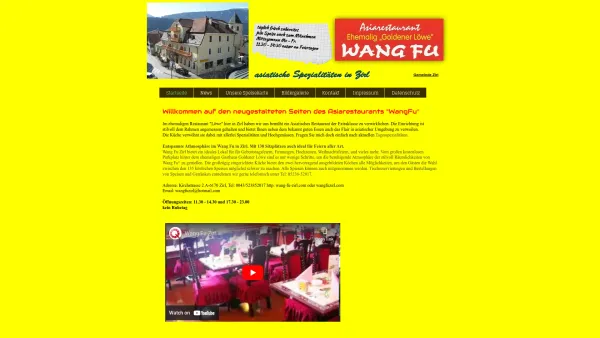 Website Screenshot: Asiarestaurant Wang Wang Fu - Wang Fu Zirl - Das asiatische Restaurant mit Flair in Tirol - Date: 2023-06-26 10:24:34