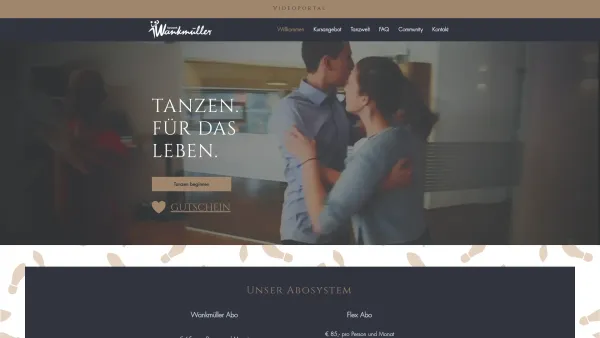 Website Screenshot: Tanzwelt Wankmüller - Willkommen | Tanzwelt Wankmüller - Date: 2023-06-26 10:24:34