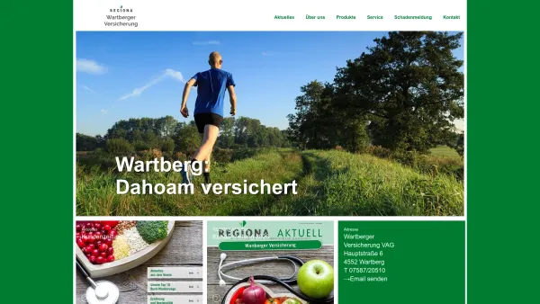 Website Screenshot: Regiona Leistungsgemeinschaft - Wartberger - Wartberg - Date: 2023-06-26 10:24:34