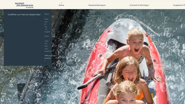 Website Screenshot: Tourismusverband wasserspielpark - Home - Date: 2023-06-26 10:24:34