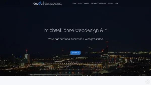 Website Screenshot: michael lohse webdesign - Home - WD4U - Date: 2023-06-26 10:24:37