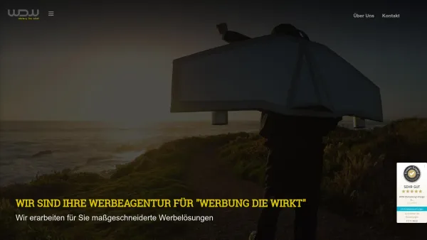 Website Screenshot: Manfred WDW WebDesign Wanger Die Internetagentur Salzburg - ☑ Werbeagentur & Internetagentur WDW in Salzburg | WERBUNG DIE WIRKT - Date: 2023-06-26 10:24:37
