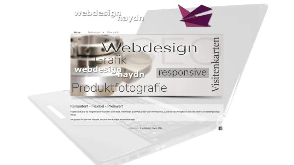 Website Screenshot: webdesign-haydn Internetseiten Grafikdesign - Date: 2023-06-26 10:24:37