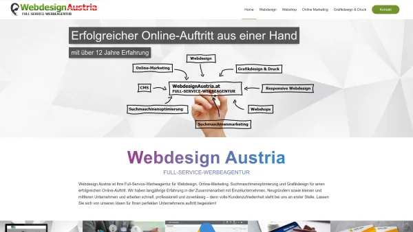Website Screenshot: WebdesignAustria.at FULL-SERVICE-WERBEAGENTUR - Webdesign Austria - FULL-SERVICE-WERBEAGENTUR - Date: 2023-06-26 10:24:37