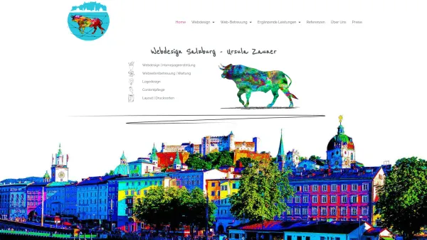 Website Screenshot: Ursula Zauner Webdesign - Webdesign Salzburg - Webdesignerin Ursula Zauner-Homepageerstellung - Date: 2023-06-26 10:24:37
