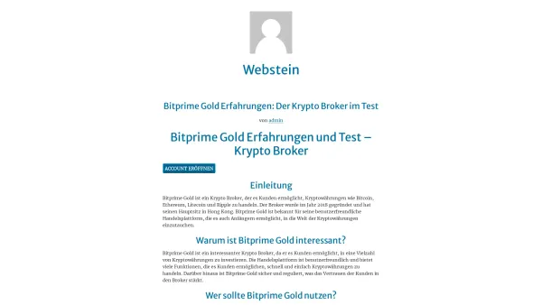 Website Screenshot: Webstein New Media Services - Webstein - Date: 2023-06-26 10:24:40