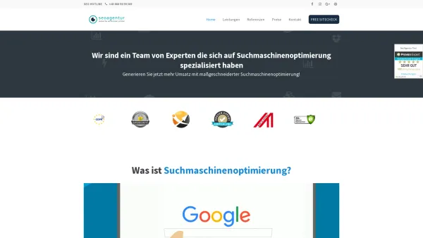 Website Screenshot: WebWest Werbeagentur - SEO AGENTUR | Suchmaschinenoptimierung in Tirol | SEO Tirol - Date: 2023-06-14 10:46:11