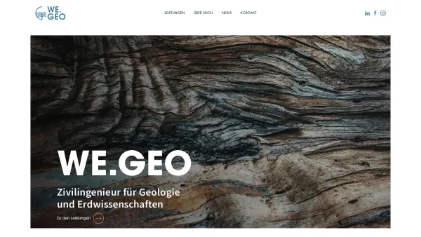 Website Screenshot: Achtung Baustelle - Home - WE.GEO - Date: 2023-06-14 10:46:11