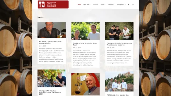 Website Screenshot: Wein.Handlung Noitz UND - Wein.Depot Noitz - Date: 2023-06-26 10:24:43