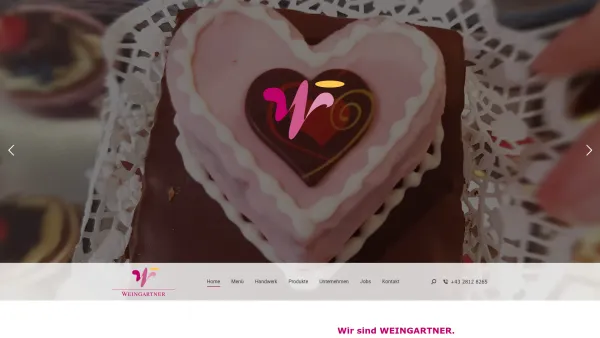 Website Screenshot: Johann Unbenanntes Dokument - Weingartner – Bäckerei, Konditorei, Café, Restaurant in Groß Gerungs und Weitra - Date: 2023-06-15 16:02:34