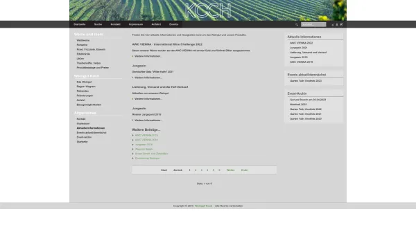 Website Screenshot: WEINGUT KOCH JOSEFIHOF - Weingut Koch - Date: 2023-06-26 10:24:46