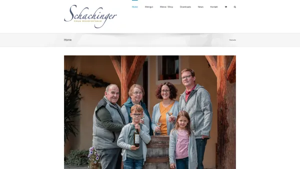 Website Screenshot: Weingut Leopold Schachinger - Weingut Schachinger | Königsbrunn am Wagram Niederösterreich - Date: 2023-06-15 16:02:34