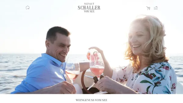 Website Screenshot: WEINGUT SCHALLER - Wein|Shop @ Schaller vom See | Burgenland | Podersdorf am See - Date: 2023-06-14 10:46:14