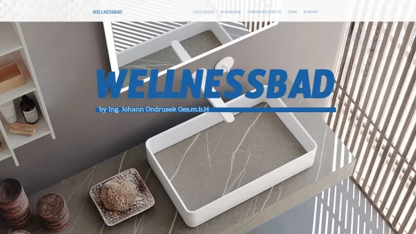Website Screenshot: www.wellnessbad.at Ing. Johann Ondrusek Ges.m.b.H. - WELLNESBAD - Date: 2023-06-14 10:46:14