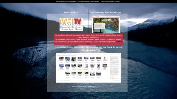 Website Screenshot: Well TV International TV und Videofilmproduktion - WellTVi-Medienservice - Date: 2023-06-26 10:24:51