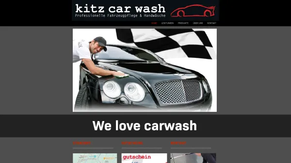 Website Screenshot: Kitz Car Wash - Kitz Car Wash - Date: 2023-06-26 10:24:52
