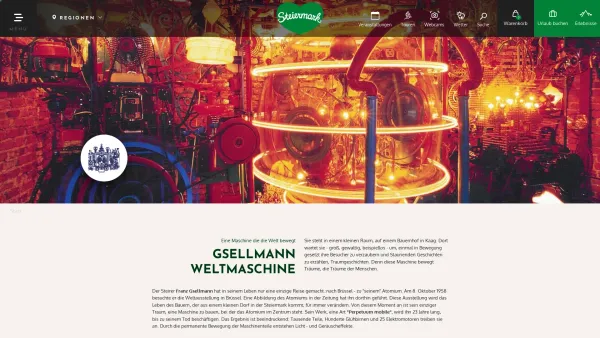Website Screenshot: Gsellmanns Die Weltmaschine des Franz Gsellmann - Gsellmann Weltmaschine - Date: 2023-06-26 10:24:52