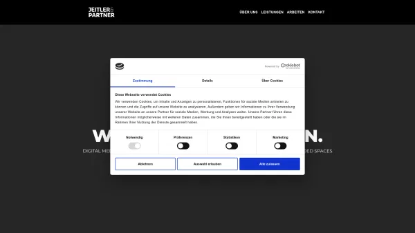 Website Screenshot: Jeitler Partner Werbeagenten GmbH & Co KG - Jeitler & Partner GmbH – Wir designen Marken. - Date: 2023-06-26 10:24:52