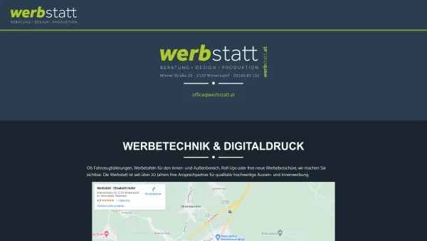 Website Screenshot: Leonhard Werbstatt - Werbstatt - Beratung | Design | Produktion - Date: 2023-06-26 10:24:54
