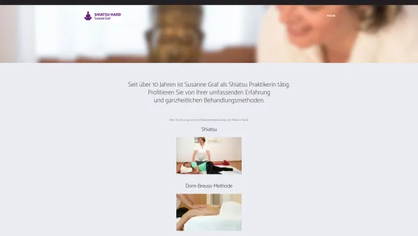 Website Screenshot: Werner Mathis Wellnessoase im Hotel am See - Shiatsu Hard – Susanne Graf - Date: 2023-06-15 16:02:34