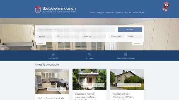Website Screenshot: Immobilien Eva Maria Wessely - Wessely Immobilien - Date: 2023-06-14 10:46:16