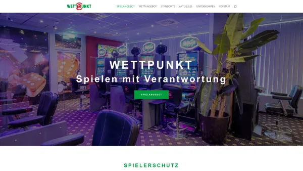 Website Screenshot: Cafe Wettpunkt - Automatenspielsalon - Glücksspielgeräte - Casino - Klagenfurt - Kärnten - Date: 2023-06-26 10:24:57