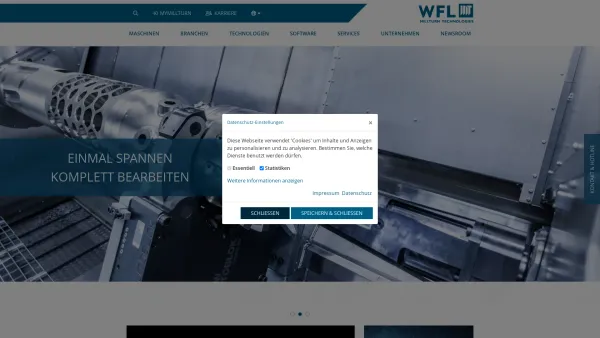 Website Screenshot: WFL Millturn Technologies GmbH & Co. KG - WFL - WFL - Date: 2023-06-14 10:46:16