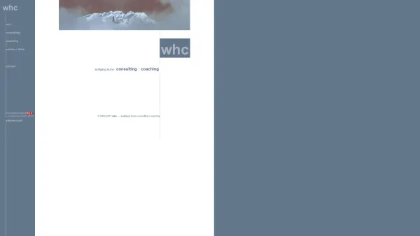 Website Screenshot: whc - wolfgang hums - .: whc :. - Date: 2023-06-14 10:46:16