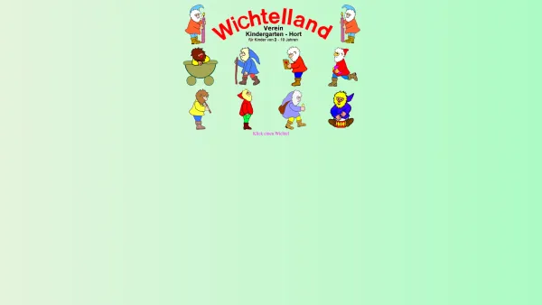 Website Screenshot: Kindergarten Wichtelland - Wichtelland - Date: 2023-06-26 10:25:00