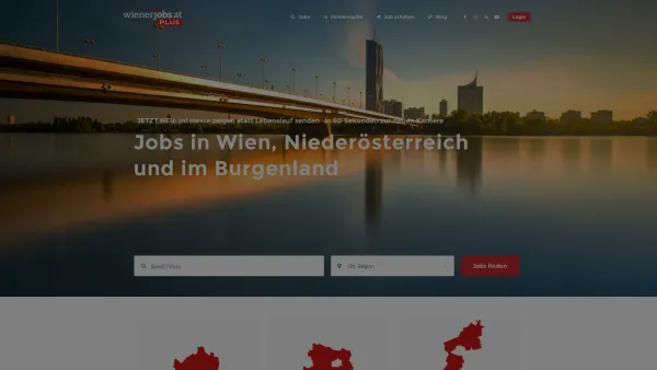 Website Screenshot: wienerjobs.at - Jobs in Wien & Umgebung | wienerjobs.at ® - Date: 2023-06-26 10:26:52