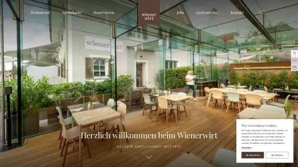 Website Screenshot: Wienerwirt Gastwirtschaft & Restaurant - Wienerwirt - Gastwirtschaft & Restaurant - Date: 2023-06-26 10:25:03