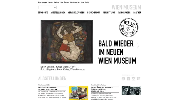 Website Screenshot: Beethoven Eroicahaus Wien WIEN MUSEUM - WIEN MUSEUM - Date: 2023-06-26 10:25:03